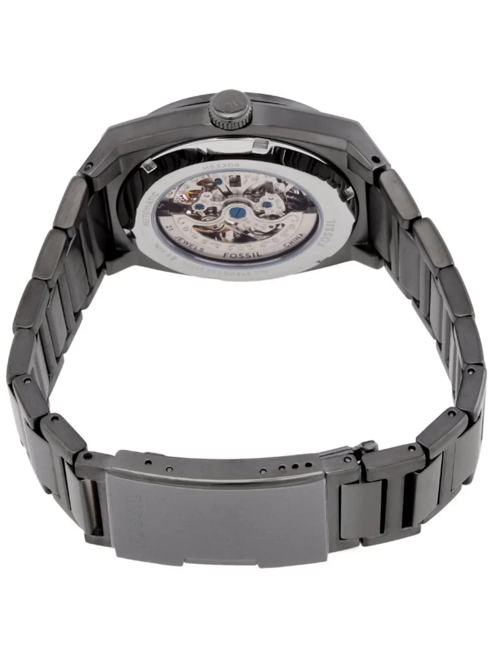 NWT Fossil Everett Quartz Grey Dial Men's Watch